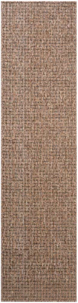 2' x 8' Easy-Clean Checkered Indoor / Outdoor Runner Rug