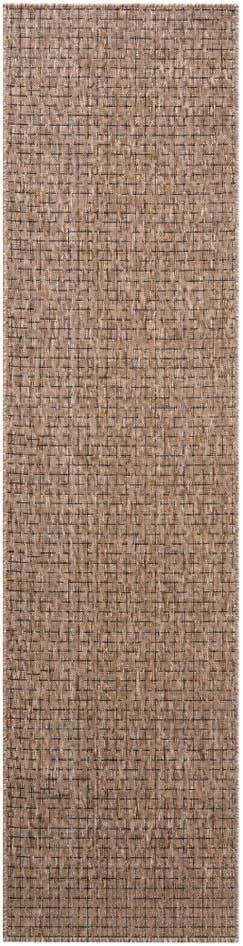 Detail image of 2' x 8' Easy-Clean Checkered Indoor / Outdoor Runner Rug