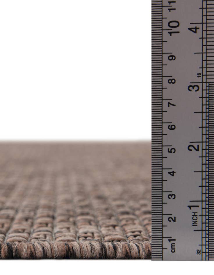 Detail image of 2' x 7' Easy-Clean Solid Indoor / Outdoor Runner Rug