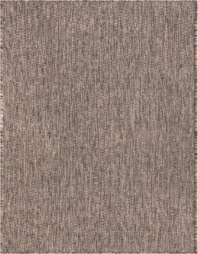 Detail image of 2' x 6' Easy-Clean Solid Indoor / Outdoor Runner Rug