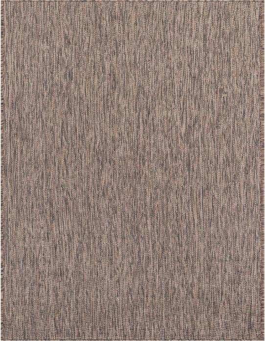 Detail image of 2' 7 x 10' Easy-Clean Solid Indoor / Outdoor Runner Rug