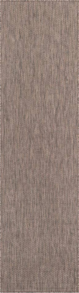 Detail image of 2' 7 x 10' Easy-Clean Solid Indoor / Outdoor Runner Rug