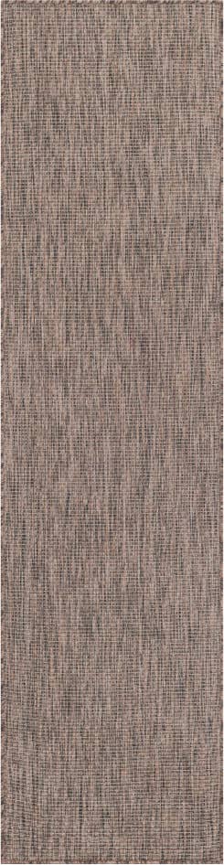 Detail image of 2' x 8' Easy-Clean Solid Indoor / Outdoor Runner Rug