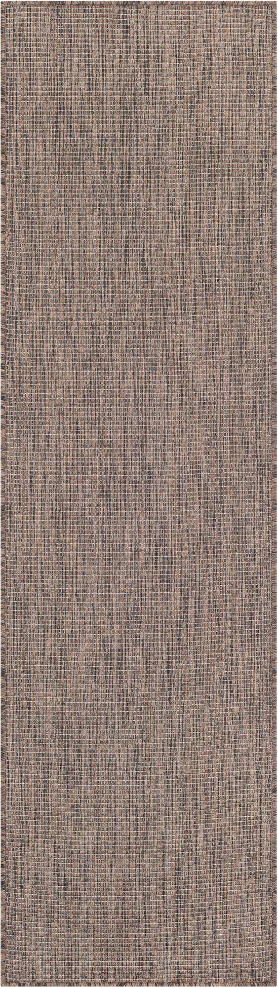 2' x 7' Easy-Clean Solid Indoor / Outdoor Runner Rug