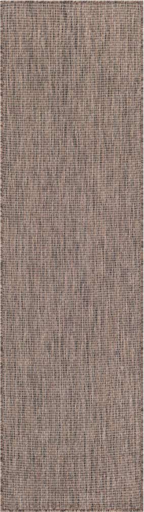 2' x 7' Easy-Clean Solid Indoor / Outdoor Runner Rug