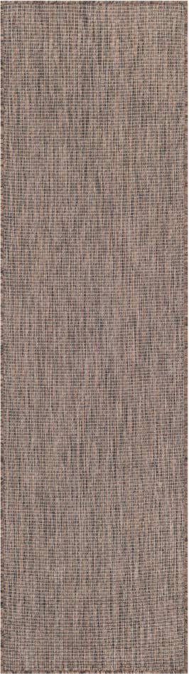 Detail image of 2' x 7' Easy-Clean Solid Indoor / Outdoor Runner Rug