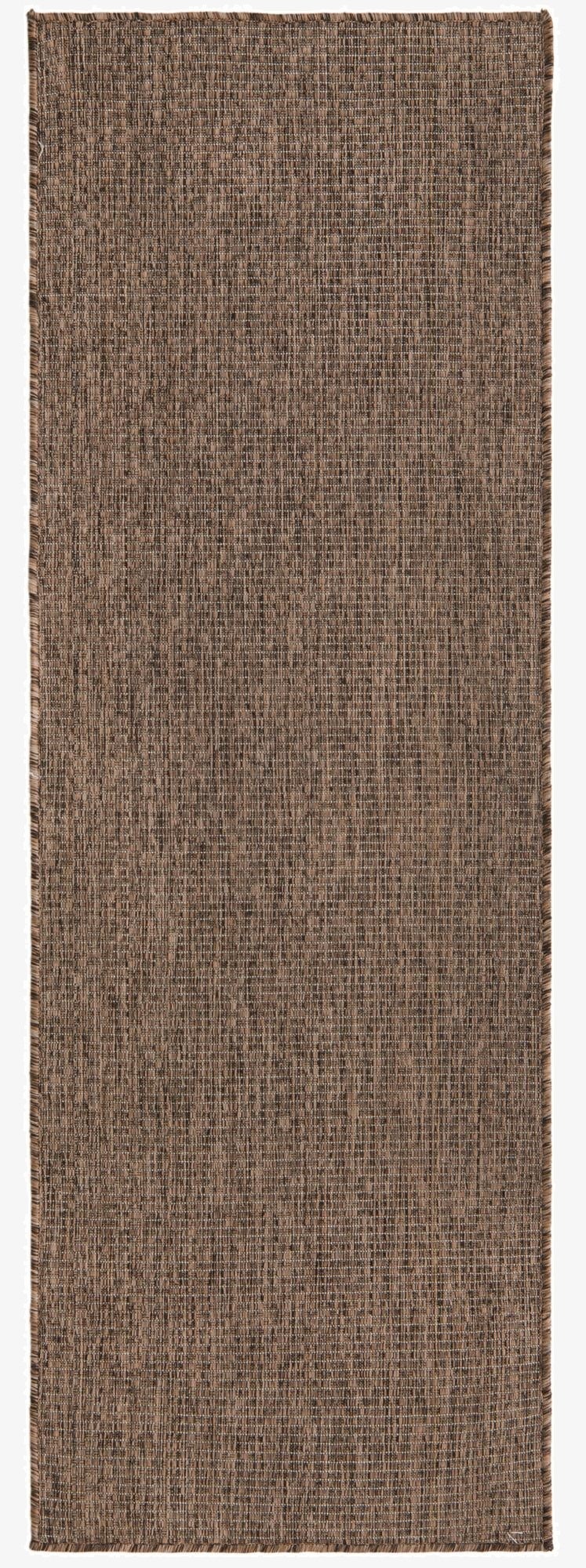 62cm x 185cm  Washable Solid Indoor / Outdoor Runner Rug