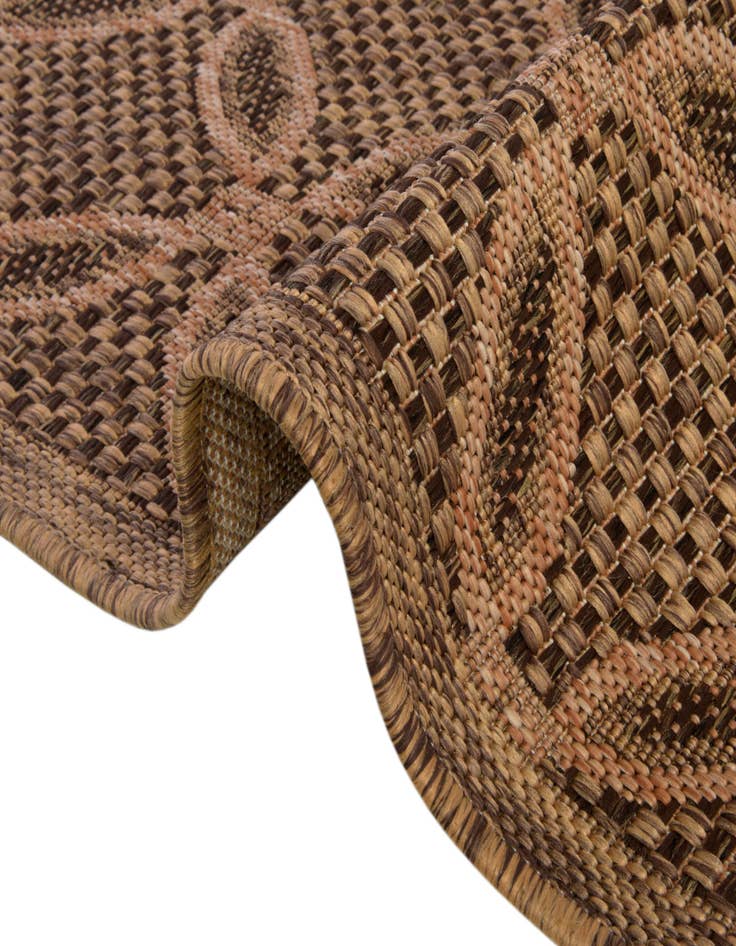 Detail image of 2' 2 x 6'  Washable Trellis Indoor / Outdoor Runner Rug