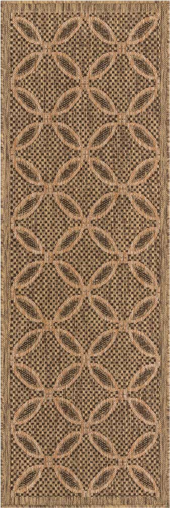 2' 2 x 6' Easy-Clean Trellis Indoor / Outdoor Runner Rug