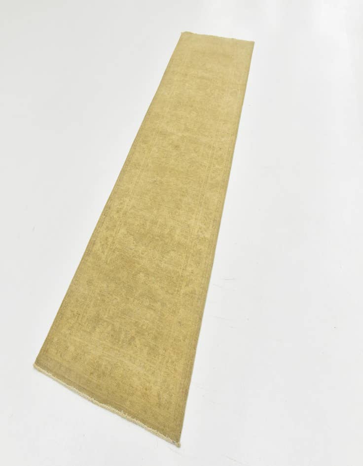 Detail image of 2' 7 x 8' 3 Hand Knotted Over-Dyed Ziegler Runner Rug