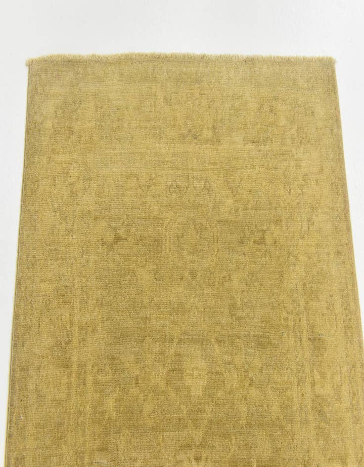 Detail image of 2' 7 x 8' 3  Hand Knotted Over-Dyed Ziegler Runner Rug