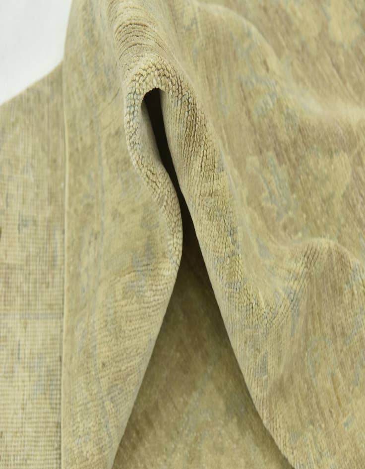 Detail image of 2' 8 x 9' 9  Hand Knotted Peshawar Ziegler Runner Rug