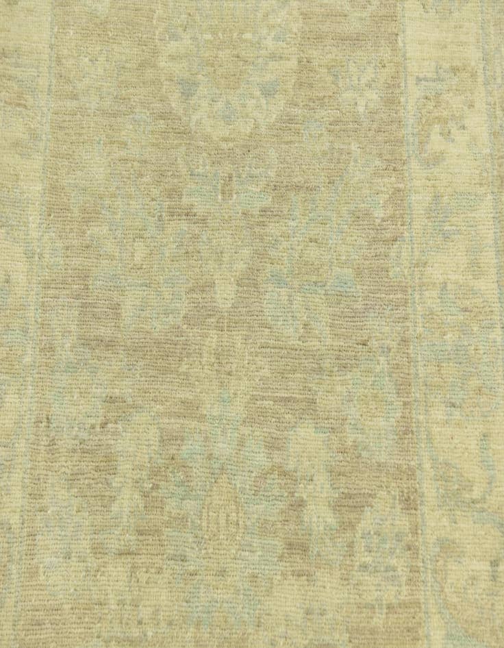 Detail image of 2' 8 x 9' 9  Hand Knotted Peshawar Ziegler Runner Rug