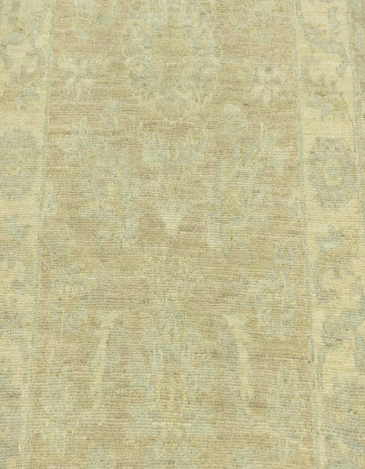 Detail image of 2' 8 x 9' 9  Hand Knotted Peshawar Ziegler Runner Rug