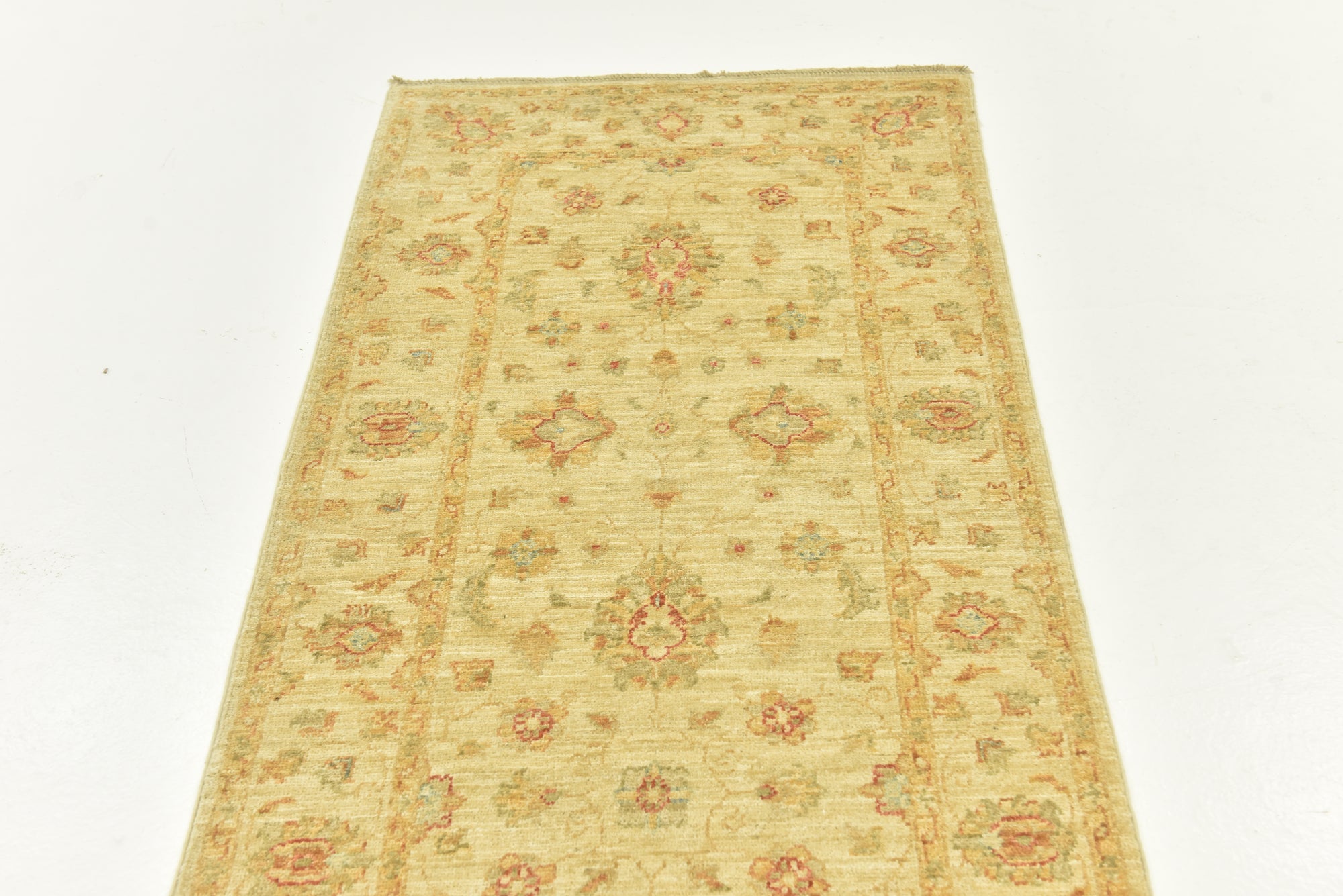 2' 8 x 16' 1 Hand Knotted Peshawar Ziegler Runner Rug