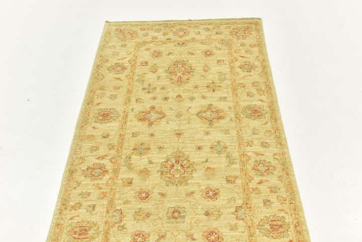 80cm x 490cm Handgeknüpft Peshawar Ziegler Läufer Teppich