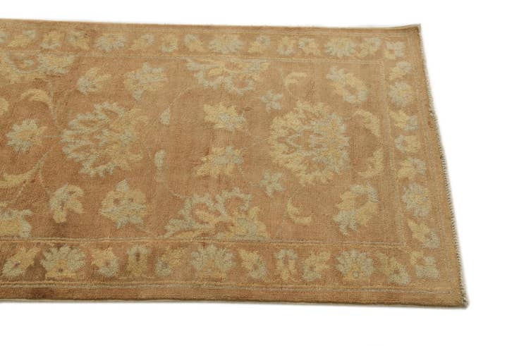 Detail image of 2' 7 x 9' 8 Hand Knotted Peshawar Ziegler Runner Rug