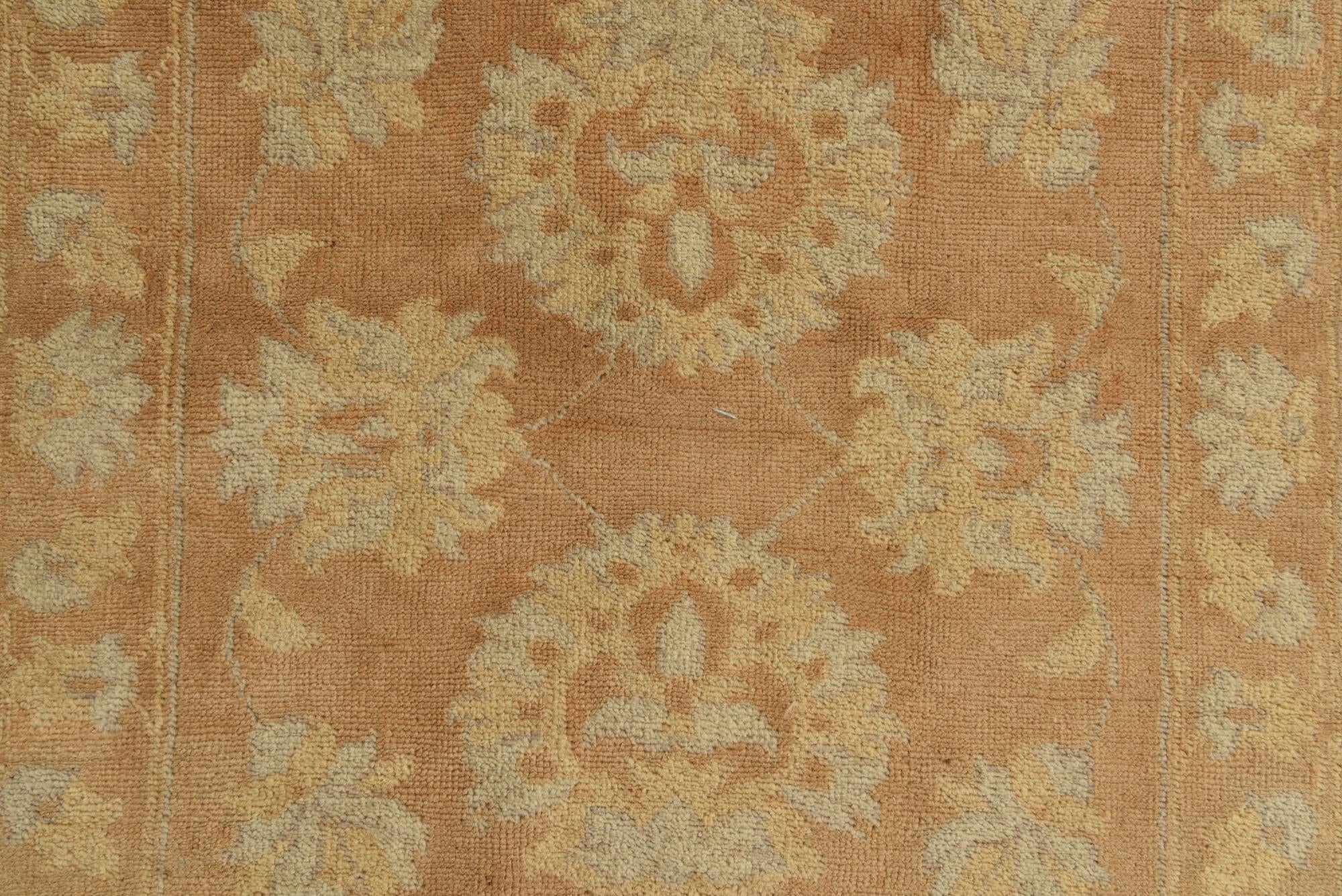 2' 7 x 9' 8 Hand Knotted Peshawar Ziegler Runner Rug