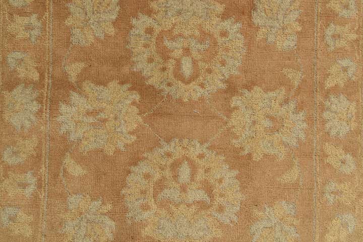 2' 7 x 9' 8 Hand Knotted Peshawar Ziegler Runner Rug