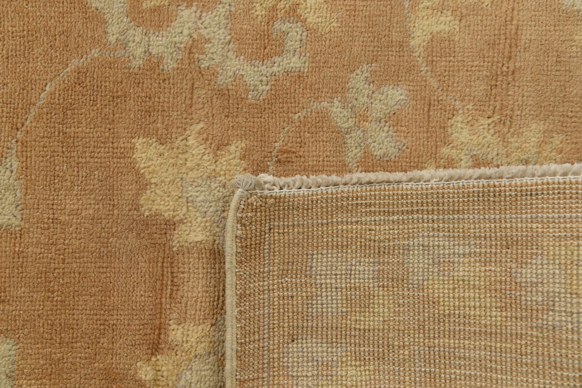 2' 7 x 9' 8 Hand Knotted Peshawar Ziegler Runner Rug