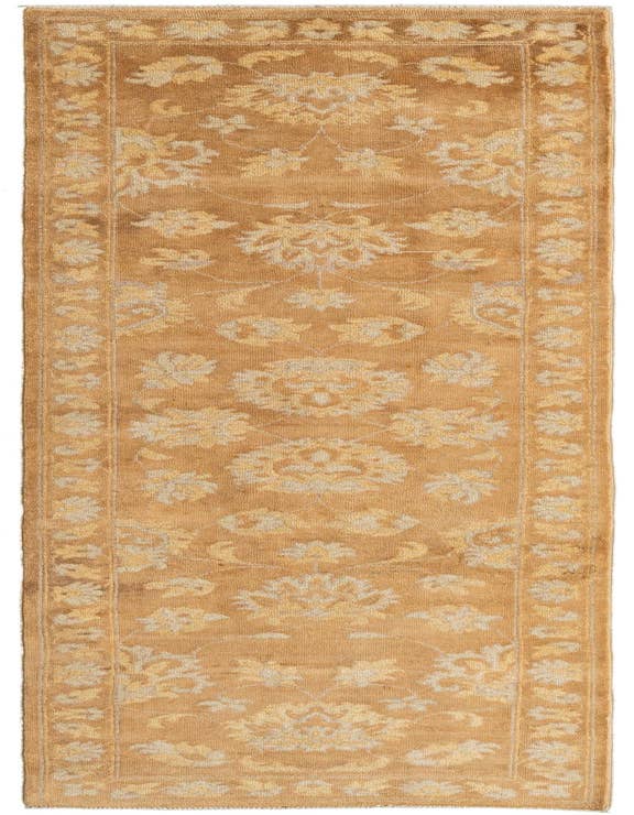 Detail image of 2' 7 x 9' 8 Hand Knotted Peshawar Ziegler Runner Rug