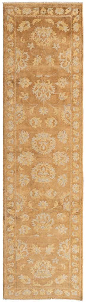 2' 7 x 9' 8 Hand Knotted Peshawar Ziegler Runner Rug