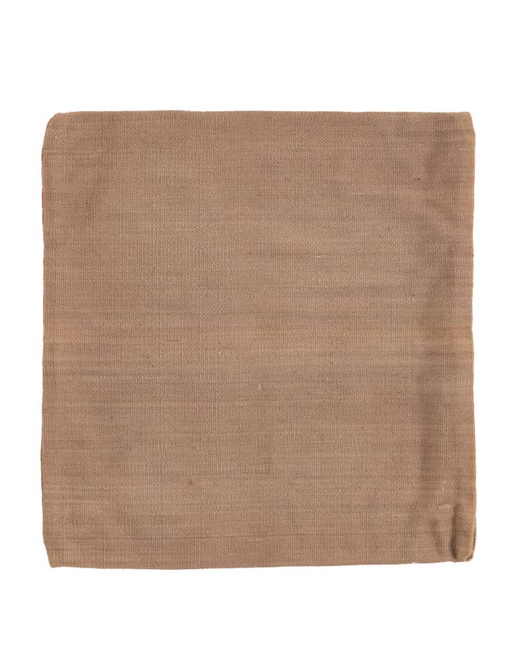 Detail image of 2' 4 x 2' 6 Hand Woven Pillow Wool Runner Rug