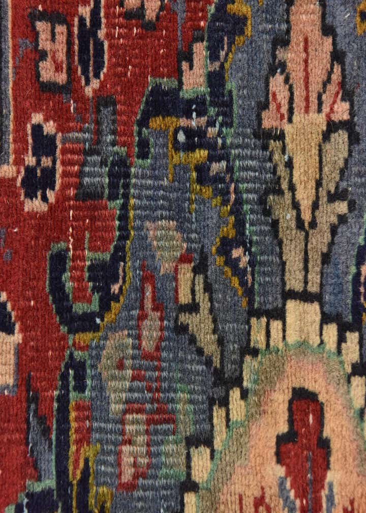 5' x 10' Hand Knotted Songhor Persian Wool Runner Rug