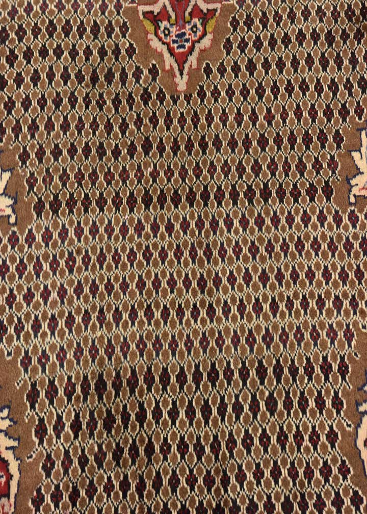 5' x 10' Hand Knotted Songhor Persian Wool Runner Rug