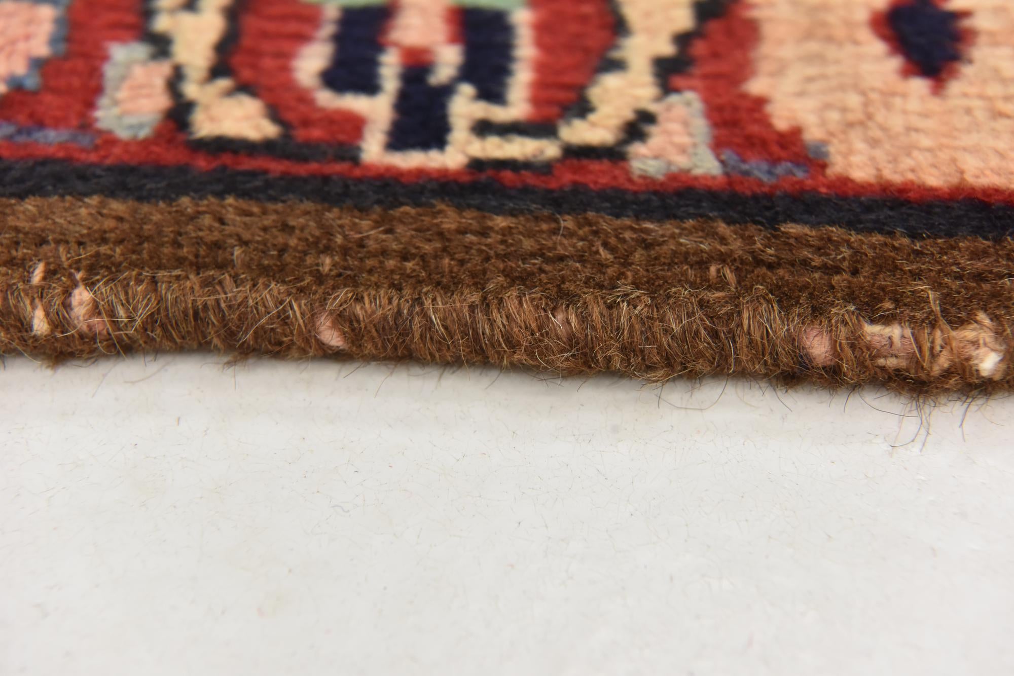 5' x 10' Hand Knotted Songhor Persian Wool Runner Rug