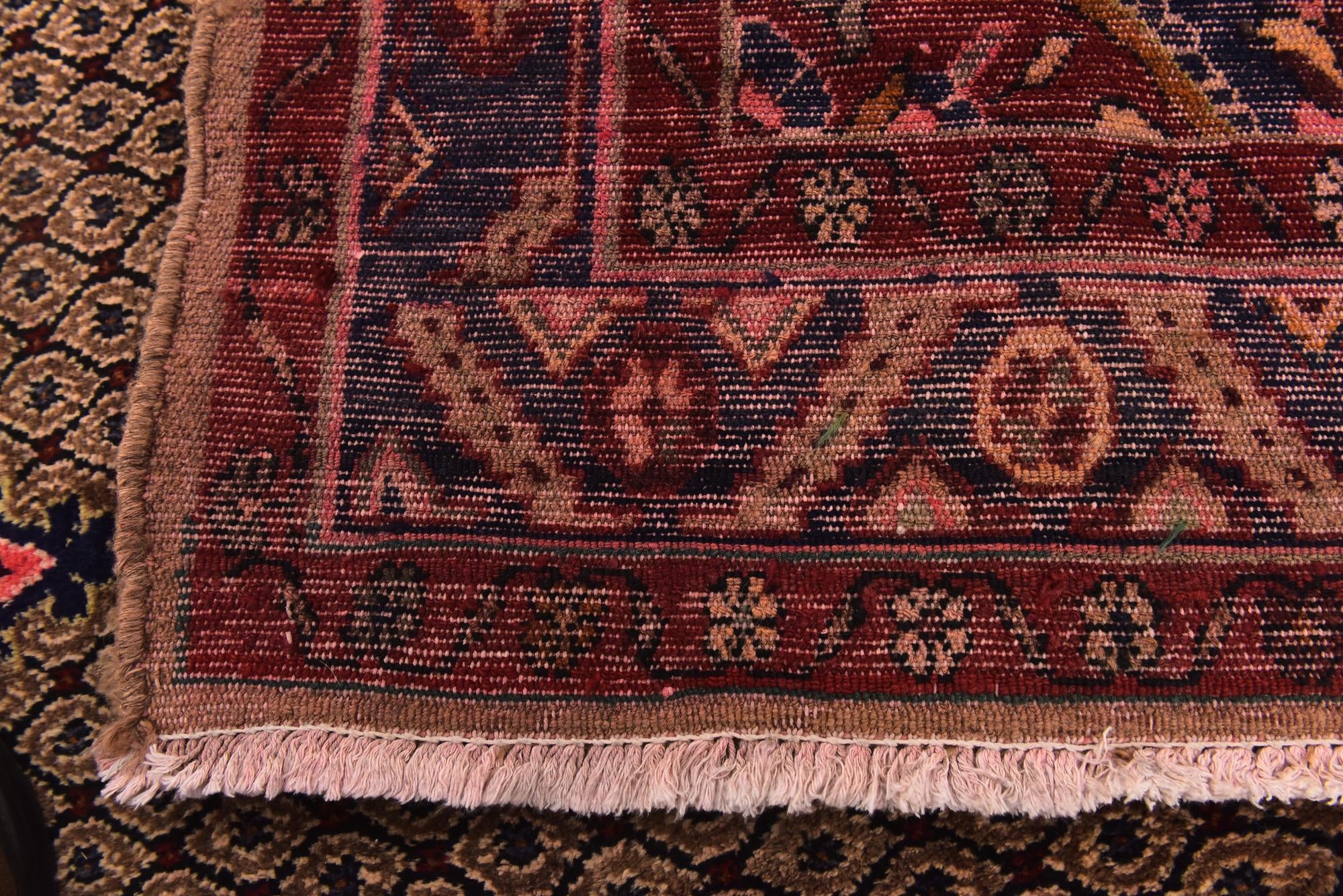 5' 3 x 10' 7 Hand Knotted Songhor Persian Wool Runner Rug