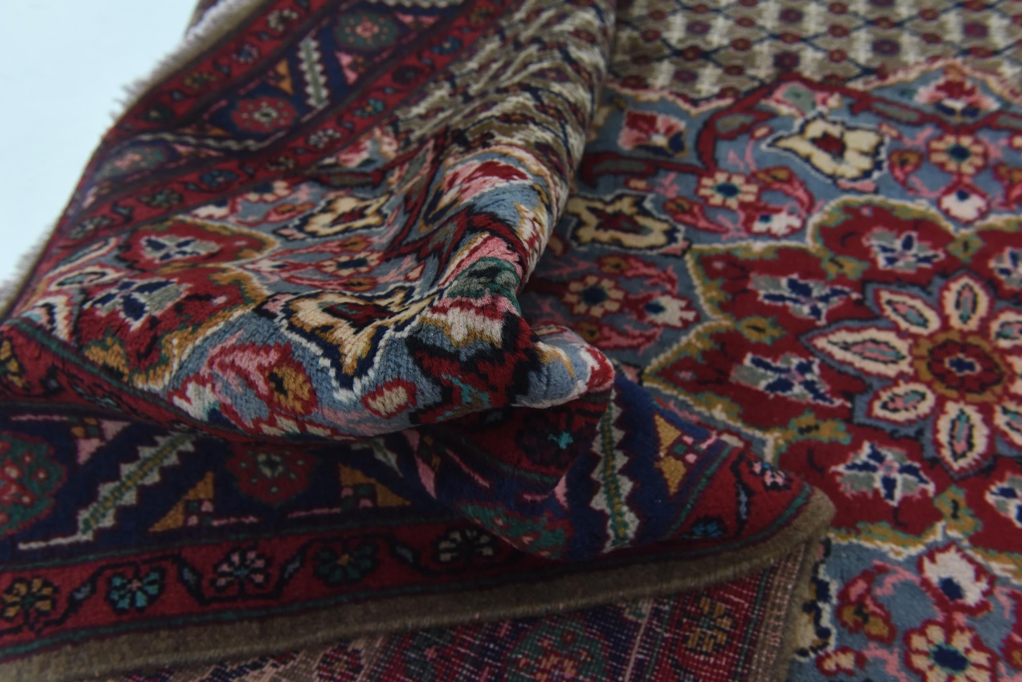 5' x 9' 6 Hand Knotted Songhor Persian Wool Runner Rug