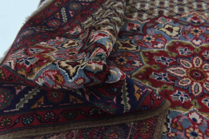 5' x 9' 6 Hand Knotted Songhor Persian Wool Runner Rug