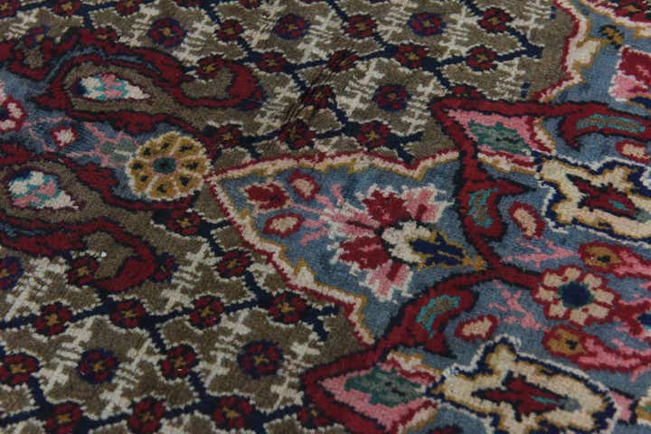 5' x 9' 6 Hand Knotted Songhor Persian Wool Runner Rug