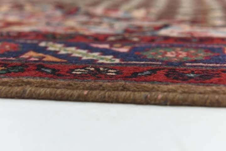 5' x 9' 6 Hand Knotted Songhor Persian Wool Runner Rug