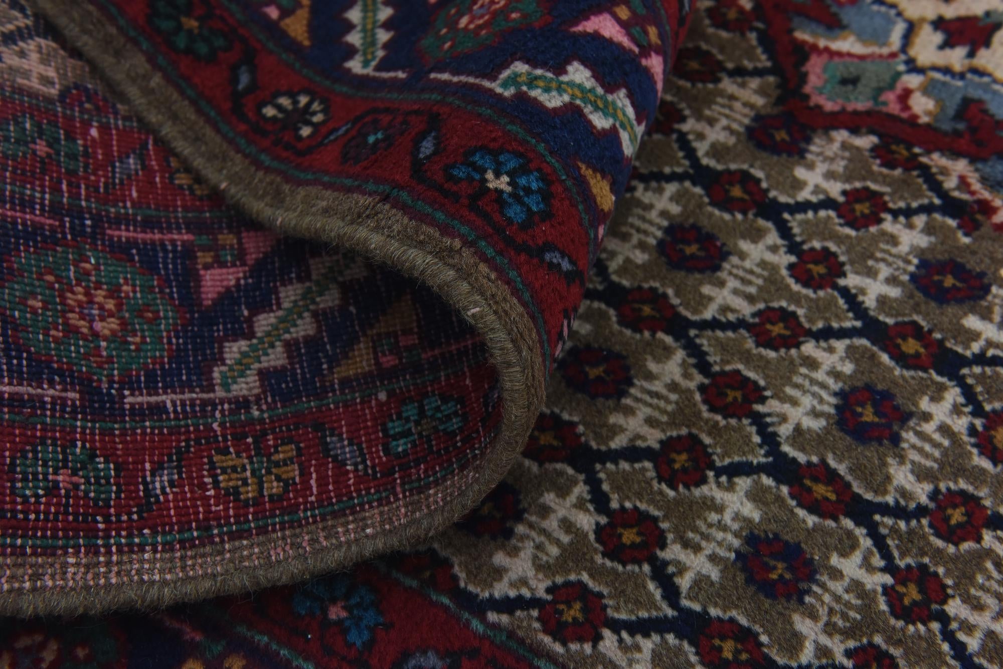 5' x 9' 6 Hand Knotted Songhor Persian Wool Runner Rug