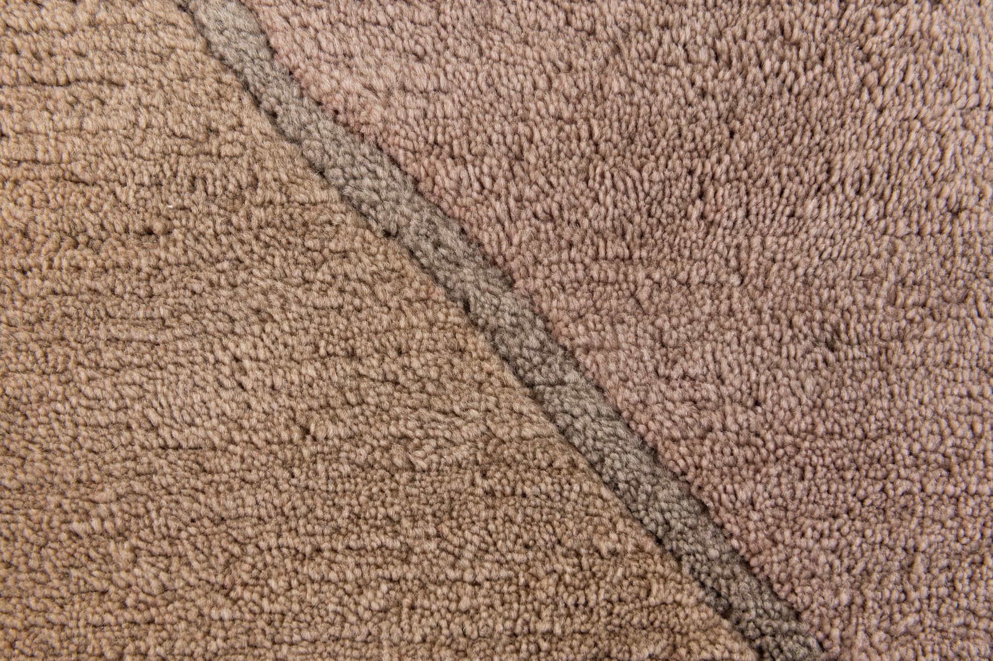 2' 9 x 10' Hand Knotted Tibet Wool Runner Rug