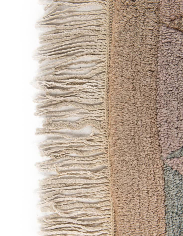 Detail image of 2' 9 x 10'  Hand Knotted Tibet Wool Runner Rug