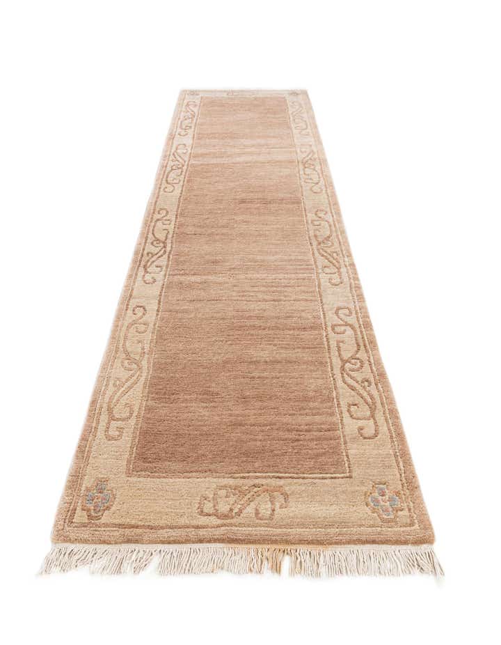 2' 8 x 11' 5 Hand Knotted Tibet Wool Runner Rug