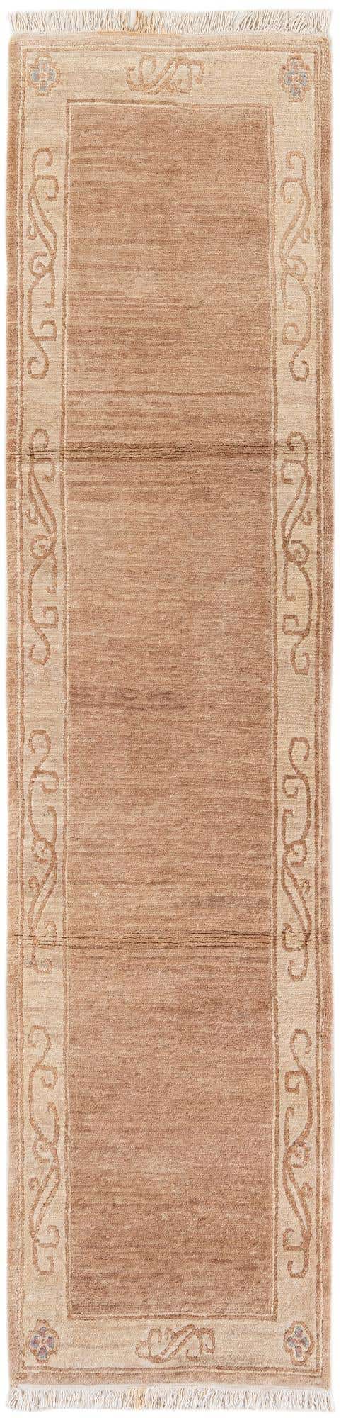 2' 8 x 11' 5 Hand Knotted Tibet Wool Runner Rug