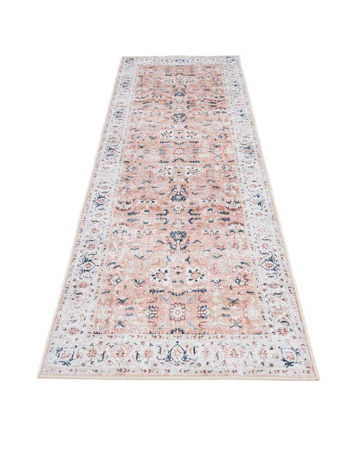 2' x 6' Washable Timeless Runner Rug