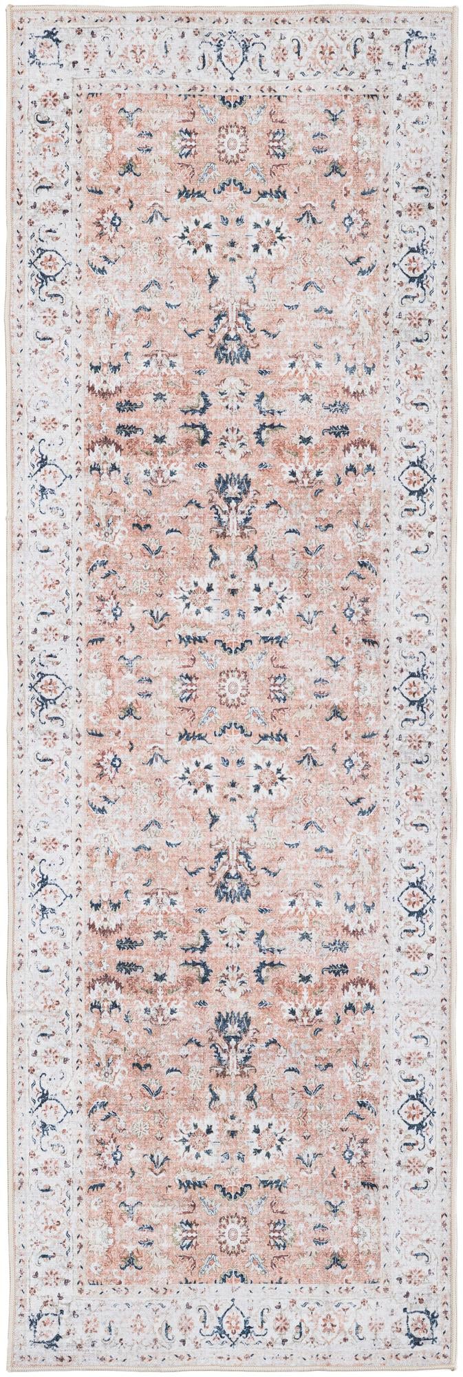 2' x 6' Washable Timeless Runner Rug