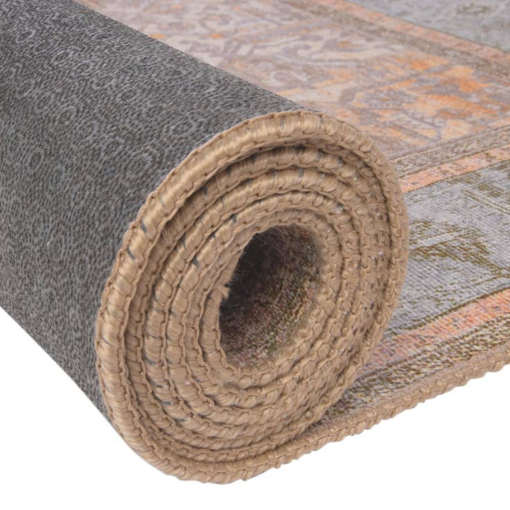 Detail image of 2' x 6' Washable Timeless Runner Rug