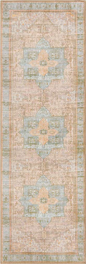 2' x 6' Washable Timeless Runner Rug