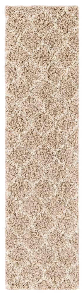 2' x 8' Trellis Shag Runner Rug