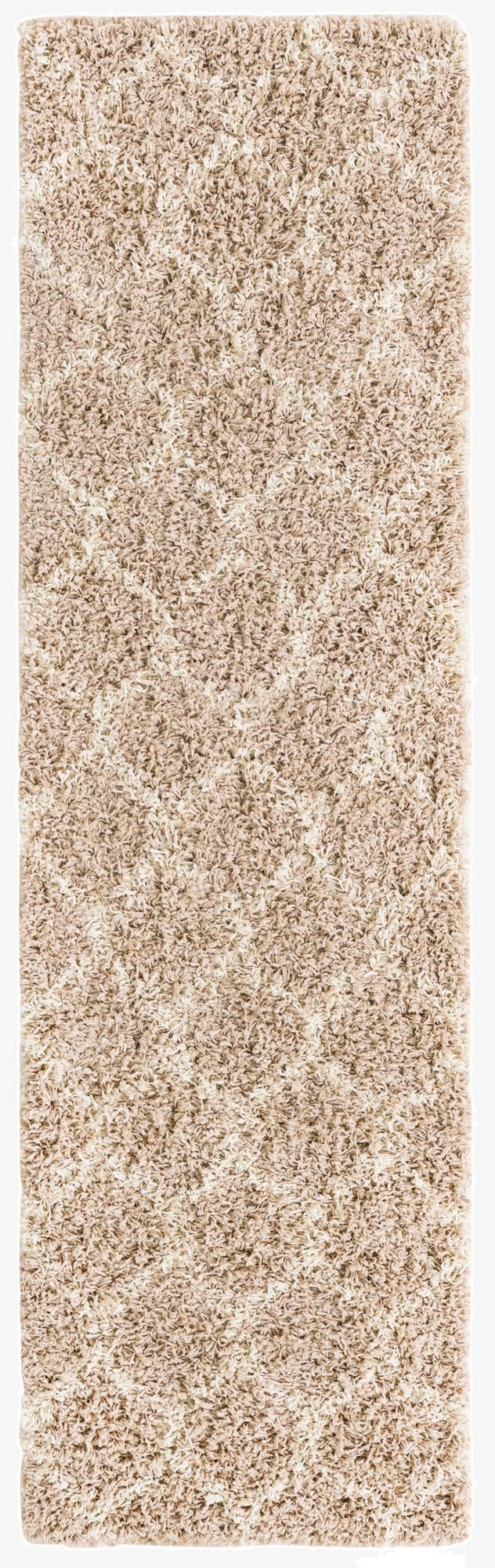 2' x 7' Trellis Shag Runner Rug