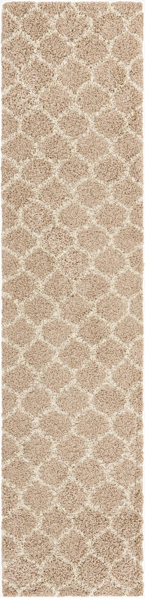 Primary image 2' 7 x 12' Trellis Shag Runner Rug