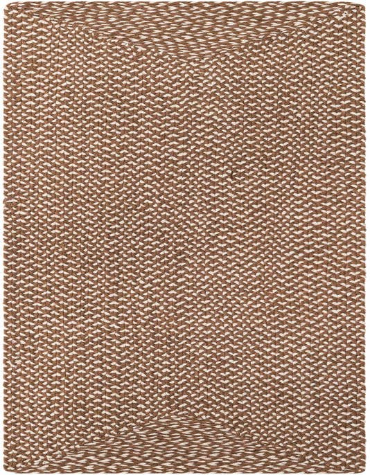 Detail image of 2' x 8'  Hand Tweed Braided Jute Runner Rug
