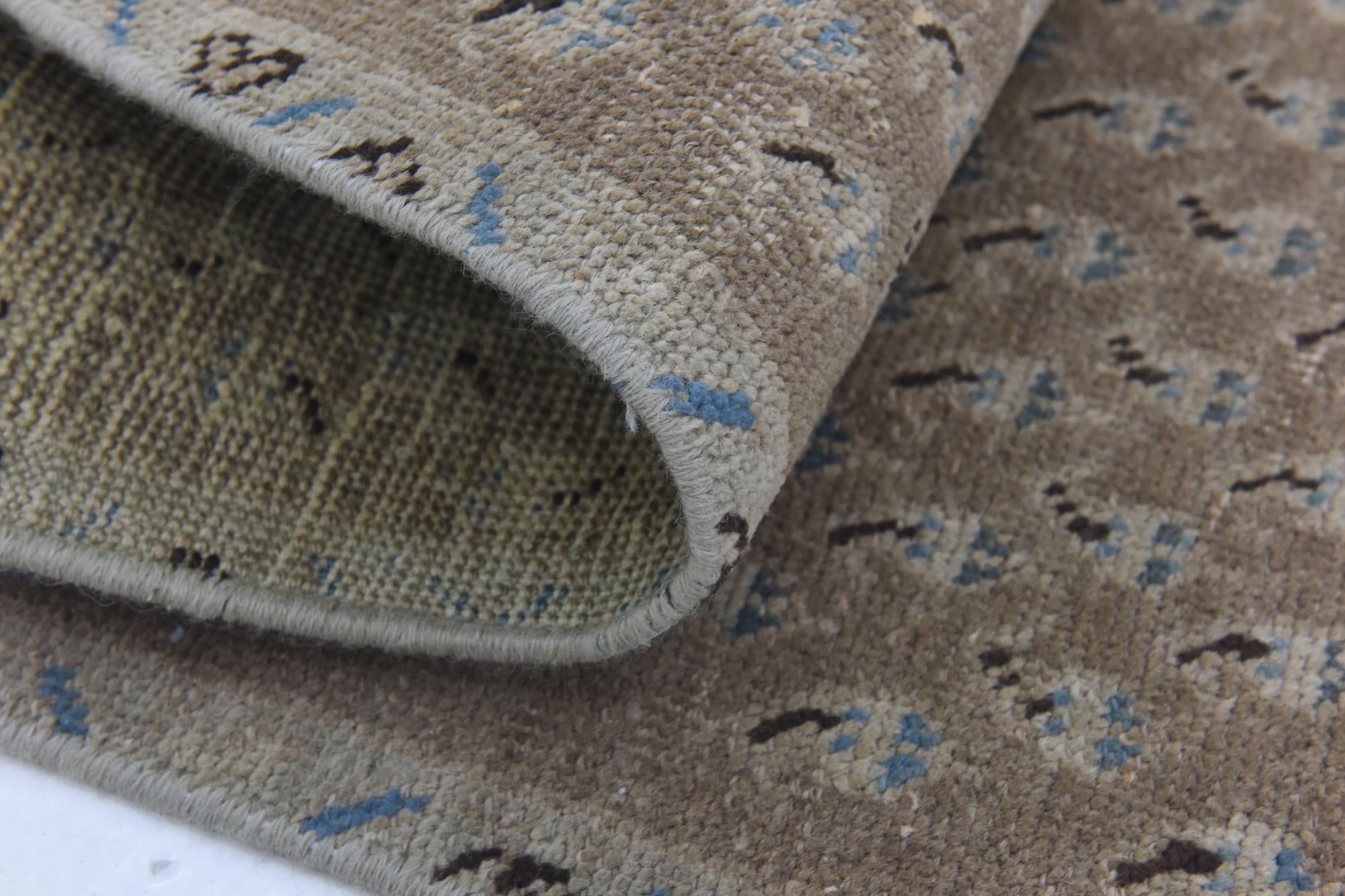 2' 3 x 9' Hand Knotted Ultra Vintage Persian Wool Runner Rug