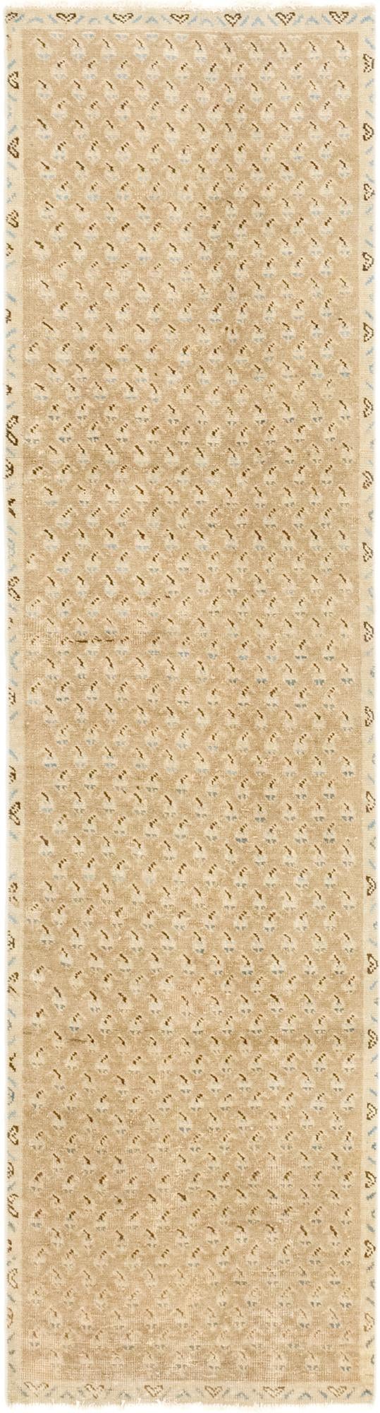 2' 3 x 9' Hand Knotted Ultra Vintage Persian Wool Runner Rug